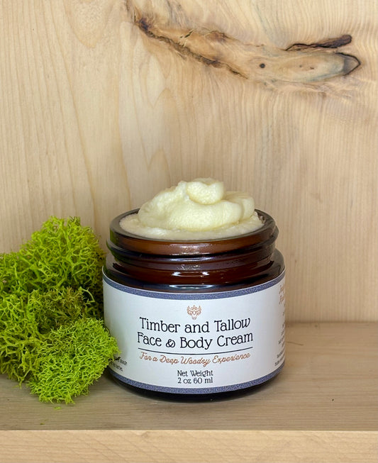 Timber and Tallow The Ultimate Face and Beard Cream