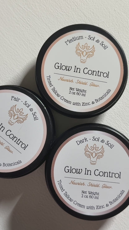 Glow in Control: Tinted Tallow with Mineral Sun Protection